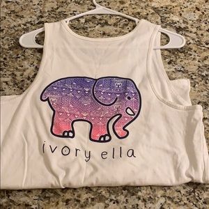 Ivory Ella tank top